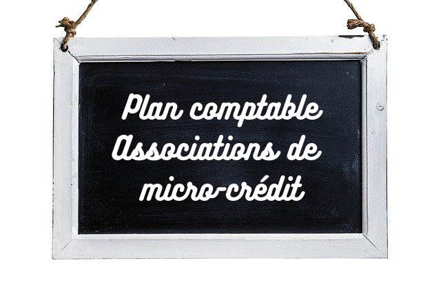 Plan comptable des association de micro-crédi